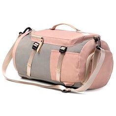 Сумка спортивная , 20 л, 45х25х25 см, серый Shopsstore