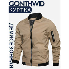 Бомбер GONTHWID, размер L, хаки