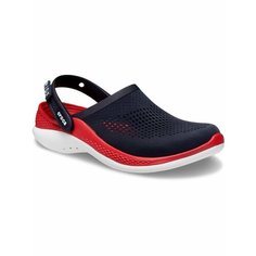Сабо Crocs, размер M6/W8, красно-белый