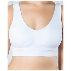 Бюстгальтер, размер 5XL, белый Spa Sh