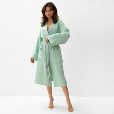 Халат LoveLife, размер 50/52, мятный