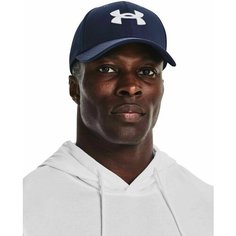 Бейсболка Under Armour Blitzing 2023 для мужчин, размер S/M, темно-синий/белый