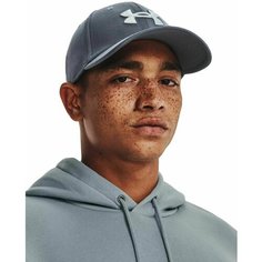 Бейсболка Under Armour Mens Blitzing для мужчин и женщин, размер S/M, gray&blue