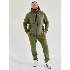 Костюм спортивный GAL and YOU, размер XL, оливковый