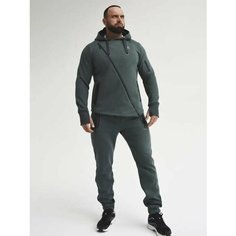 Костюм спортивный GAL and YOU, размер 2XL, серо-зеленый