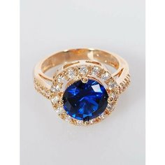 Кольцо Lotus Jewelry, шпинель, размер 16, синий