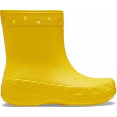 Сапоги Crocs Classic Boot, полнота F (EU)/ на среднюю стопу, размер 36-37, желтый