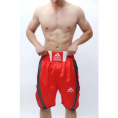 Трусы боксерские IAMFIGHTER, размер l, красный