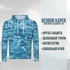 Лонгслив Redbor Солнцезащитная линия, размер XS, , голубой