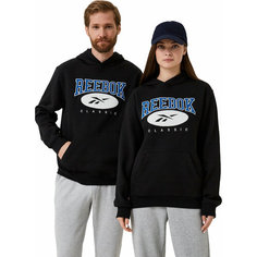 Свитшот спортивный Reebok Classics Archive Essentials Hoodie, размер M, , чёрный