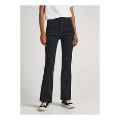 Джинсы клеш Pepe Jeans, размер 28/32, черный