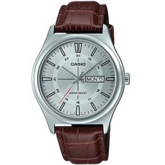 Наручные часы CASIO Collection Men, серебристый/коричневый