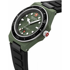 Наручные часы Swiss Military Hanowa, зелeный
