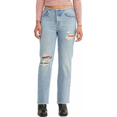 Джинсы Levis Women 501 Mini Waist Jeans, размер 27/30, голубой Levis®