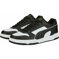 Кроссовки PUMA RBD Game Low, размер 9 UK, черный/белый