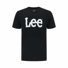 Футболка Lee Wobbly Logo, размер XXL, черный