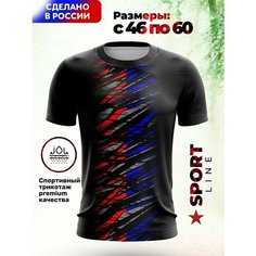 Футболка Evofox, размер S, красный, синий, черный