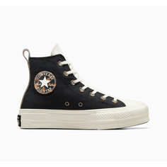 Кеды Converse Chuck Taylor All Star, размер 7,5 US, Black/Egret/Tawny Owl