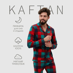 Пижама Kaftan, размер 56, зеленый