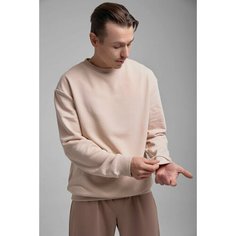 Свитшот UM Clothes, размер L, , бежевый