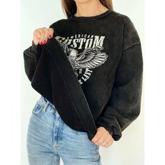 Толстовка Худи мужское женское/ Толстовка мужская женская, размер one size, , серый Ganalyly