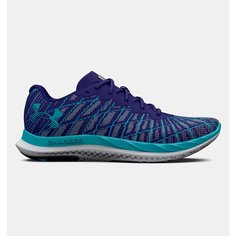 Кроссовки Under Armour Ua Charged Breeze 13, полнота F, размер 10 US, sonar blue/blue surf blue surf