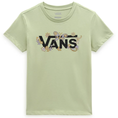 Футболка VANS, размер XS, оливковый
