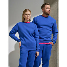 Свитшот Uzcotton Premium, размер 56-58\3XL, , синий