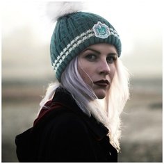 Шапка Cinereplicas Гарри Поттер для женщин, размер OneSize, зелeный