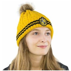 Шапка Cinereplicas Гарри Поттер для взрослых и детей, размер OneSize, желтый