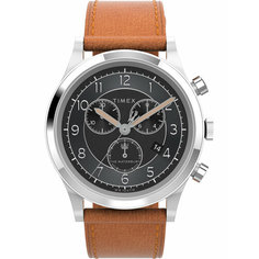 Наручные часы TIMEX, серебристый/черный