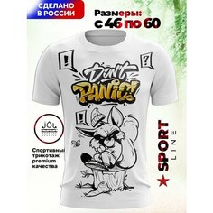 Футболка Evofox, размер XL, белый, черный, желтый