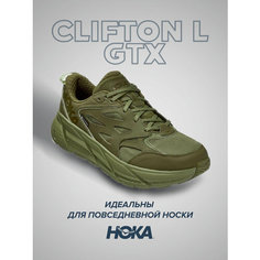 Кроссовки HOKA ONE ONE, полнота D, размер US7.5D/UK7/EU40 2/3/JPN25.5, зелeный