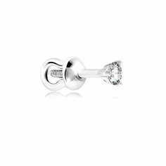 Серьги VALTERA, серебро, 925 проба, фианит, , серебристый