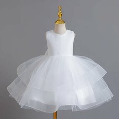 Платье, размер 110, белый Max Garment