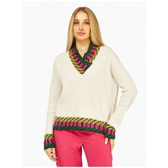 Джемпер Lorena Benatti, размер 42, , бежевый