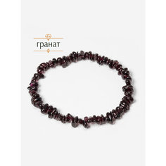 Эластичный браслет BL Jewelry, гранат, 1 шт., размер 17 см, диаметр 5.4 см, гранат