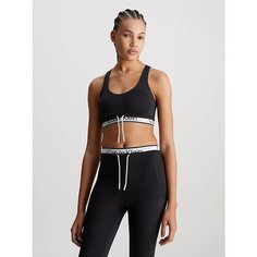 Топ спортивный Calvin Klein Sport, размер S, черный