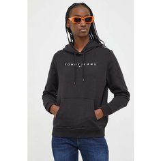 Худи Tommy Jeans, размер L, , черный