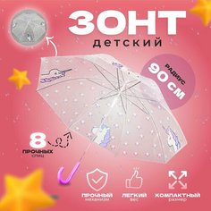 Зонт-трость ЛАС ИГРАС, фиолетовый
