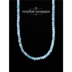 Чокер BL Jewelry, халцедон, длина 35 см, голубой