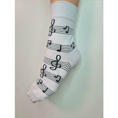 Носки , размер 36, белый Нет бренда