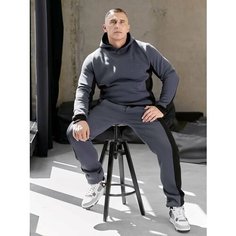 Костюм спортивный GAL and YOU, размер L, серо-синий