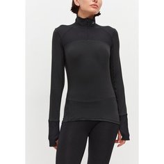 Толстовка спортивная Reebok THERMOWARM+ GRAPHENE LONGSLEEVE, размер S, , черный