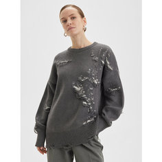 Джемпер KIVI CLOTHING, размер 40-48, , антрацит