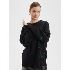 Джемпер KIVI CLOTHING, размер 40-48, , черный
