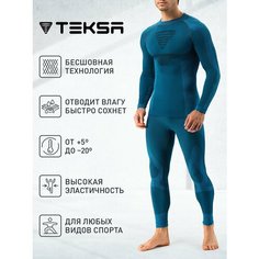 Комплект термобелья Teksa, размер 40;42, темно-синий