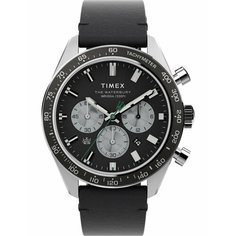 Наручные часы TIMEX Waterbury, черный/серебристый
