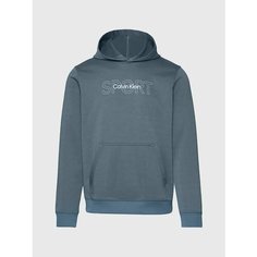 Толстовка спортивная Calvin Klein Sport, размер L, , синий