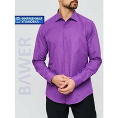 Рубашка BAWER, размер XL, фиолетовый